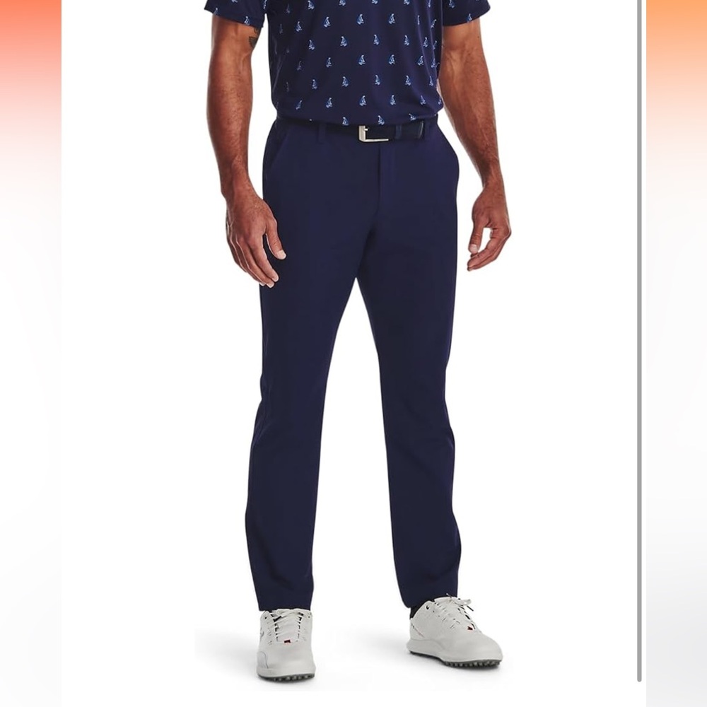 Under Armour Men's Drive Pants Midnight Navy 44W x 32L NEW